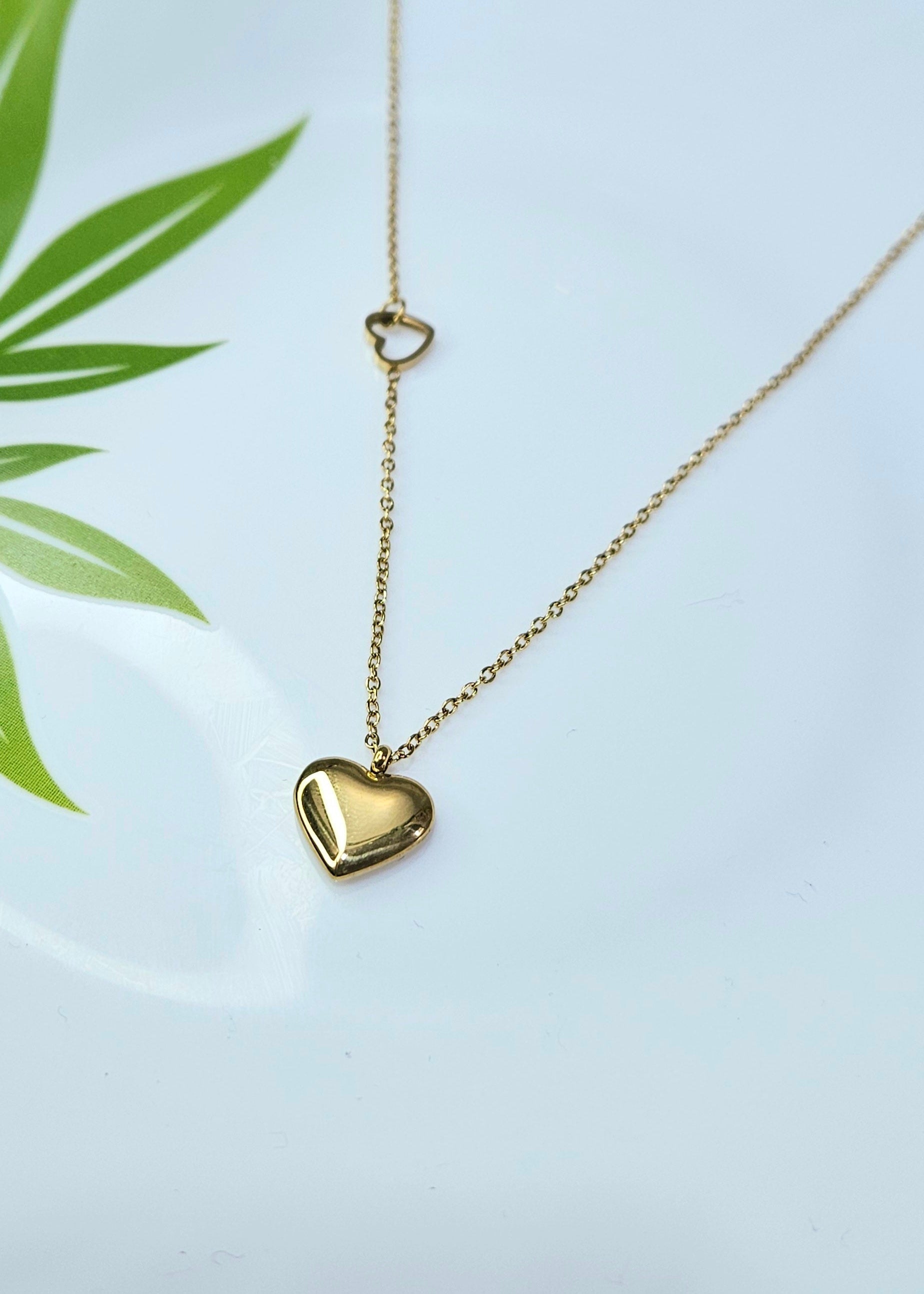 Cute Heart Pendant Necklace