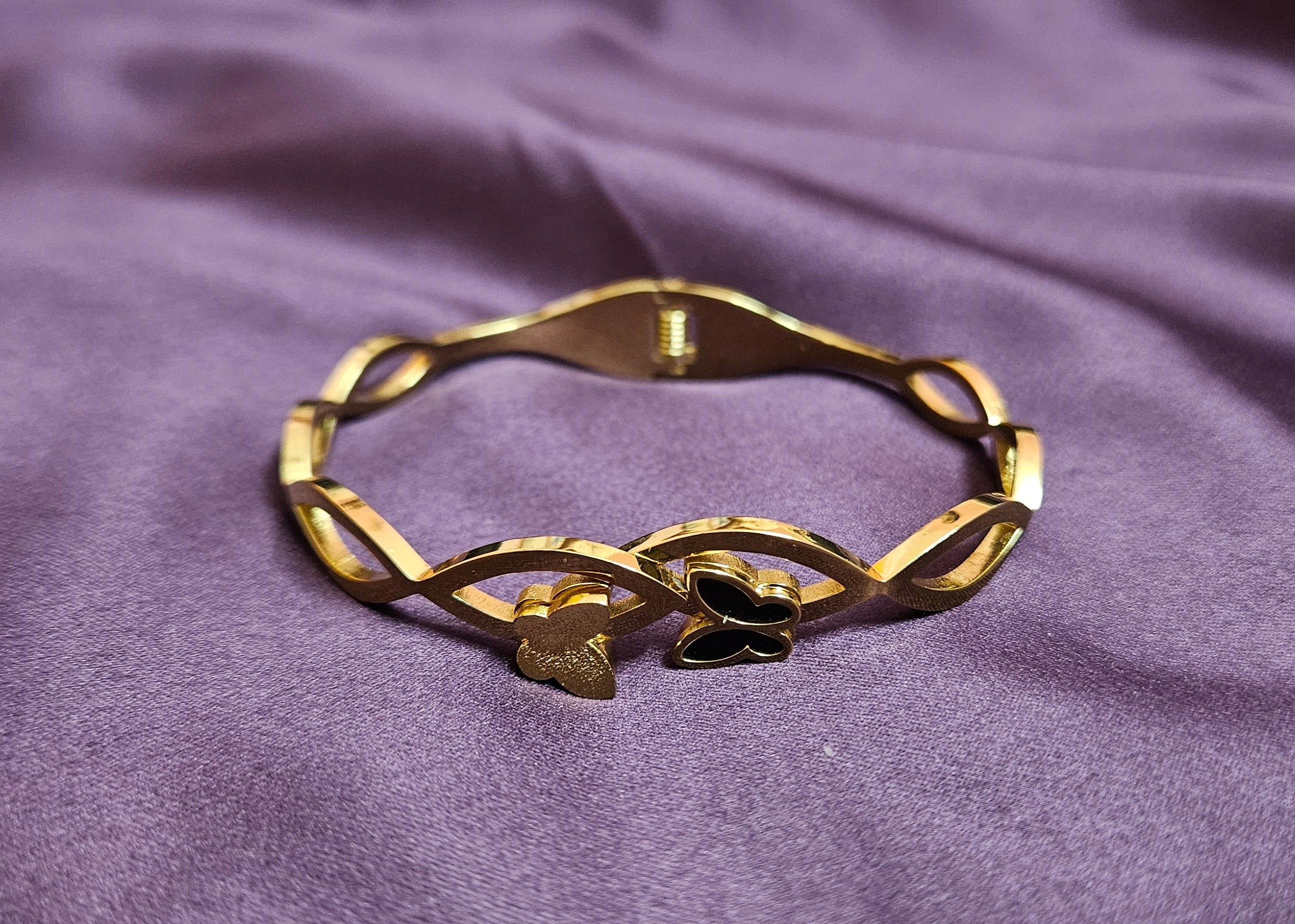 Shadow & Shine Butterfly Bracelet