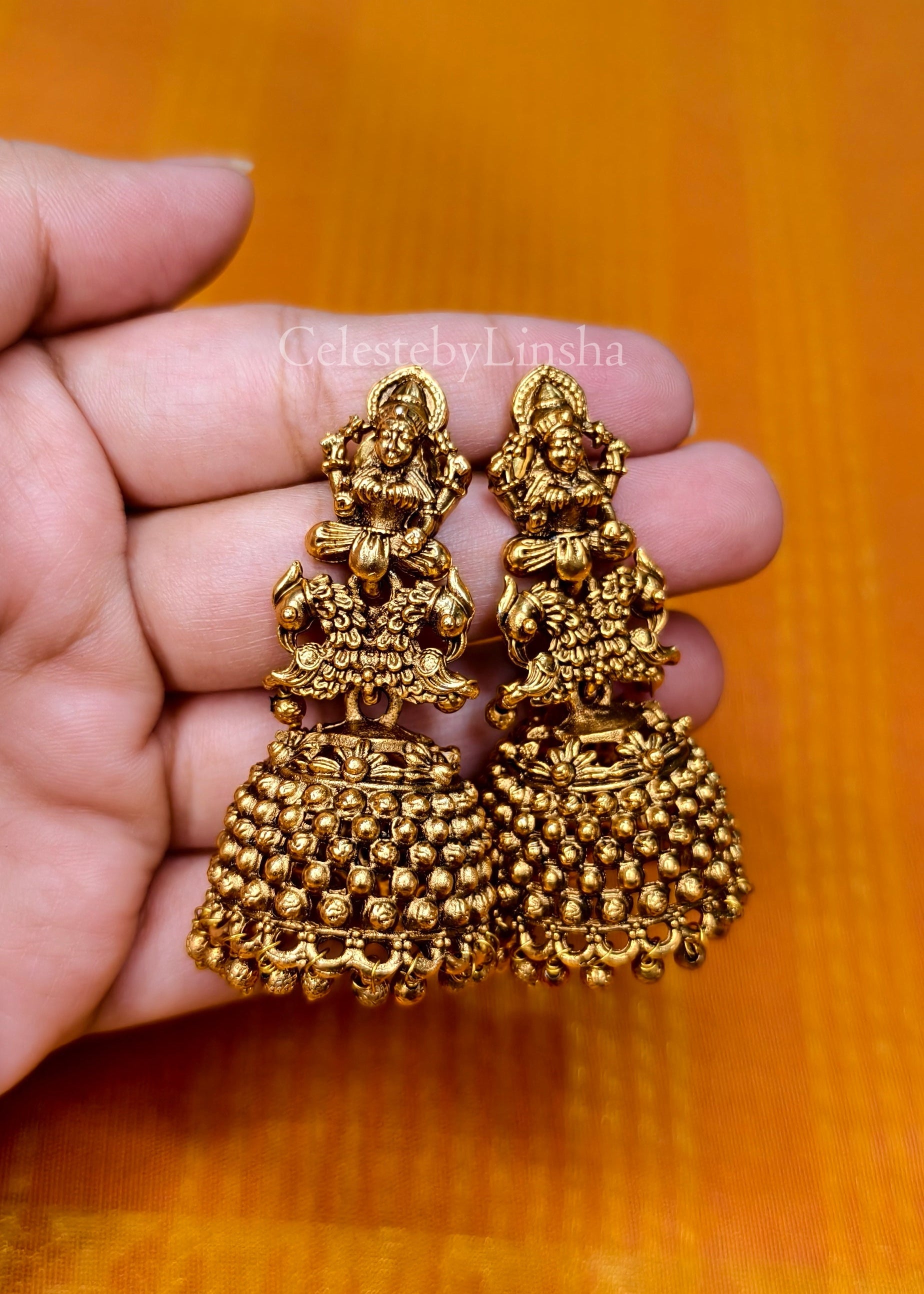 Lakshmi Mayura Jhumka Matte - CBL0031