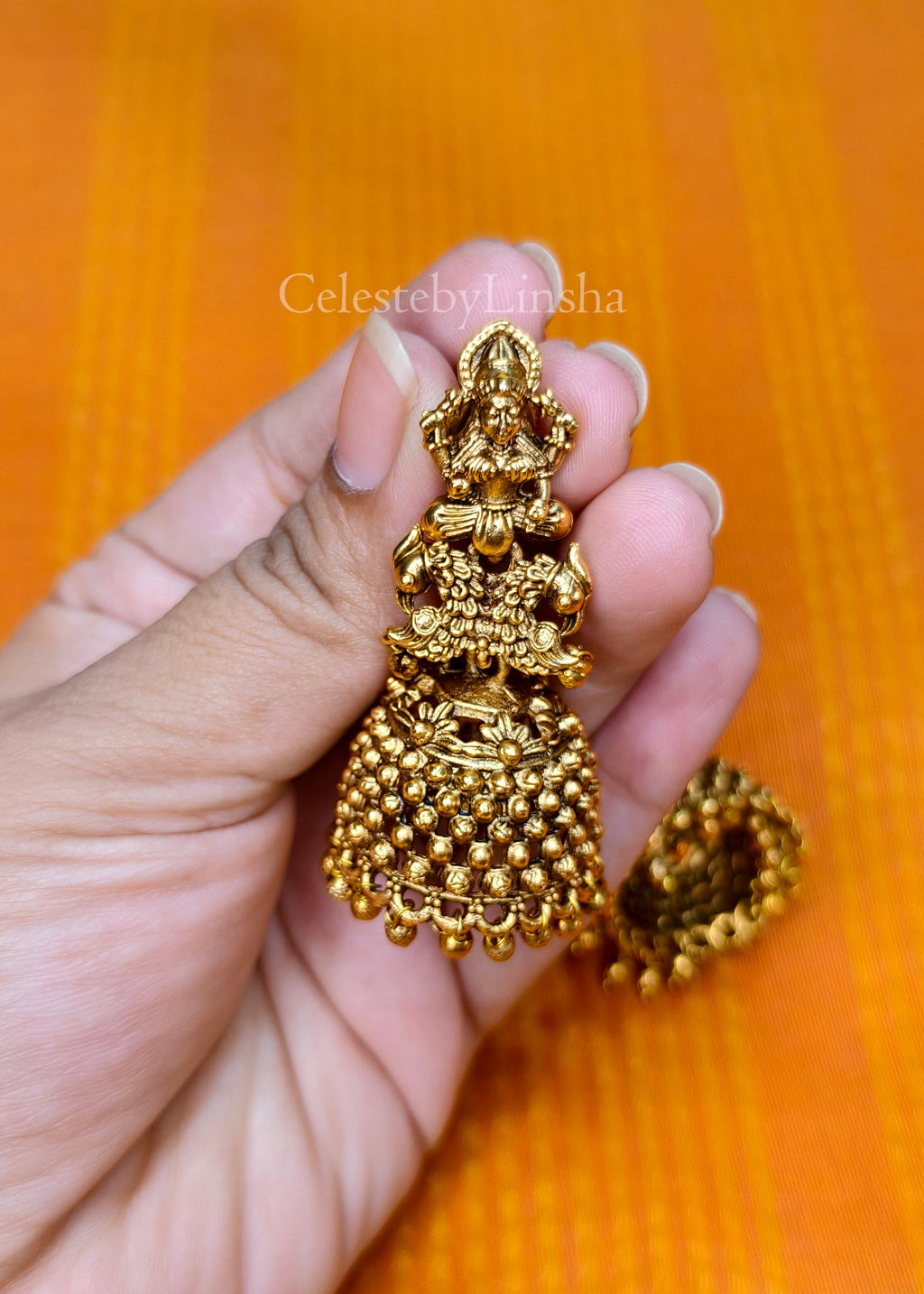 Lakshmi Mayura Jhumka Matte - CBL0031