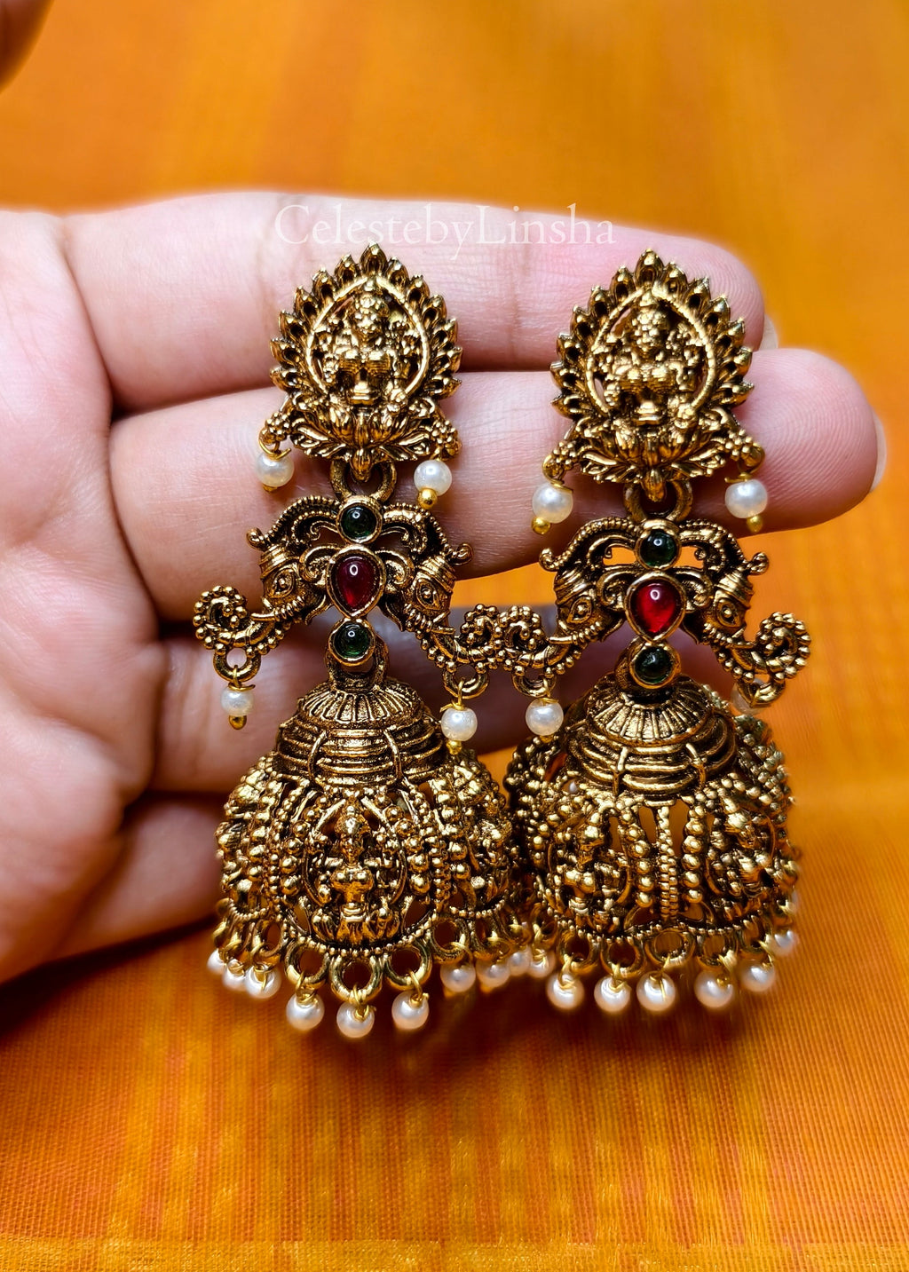 Gajalakshmi Jhumka - CBL0028