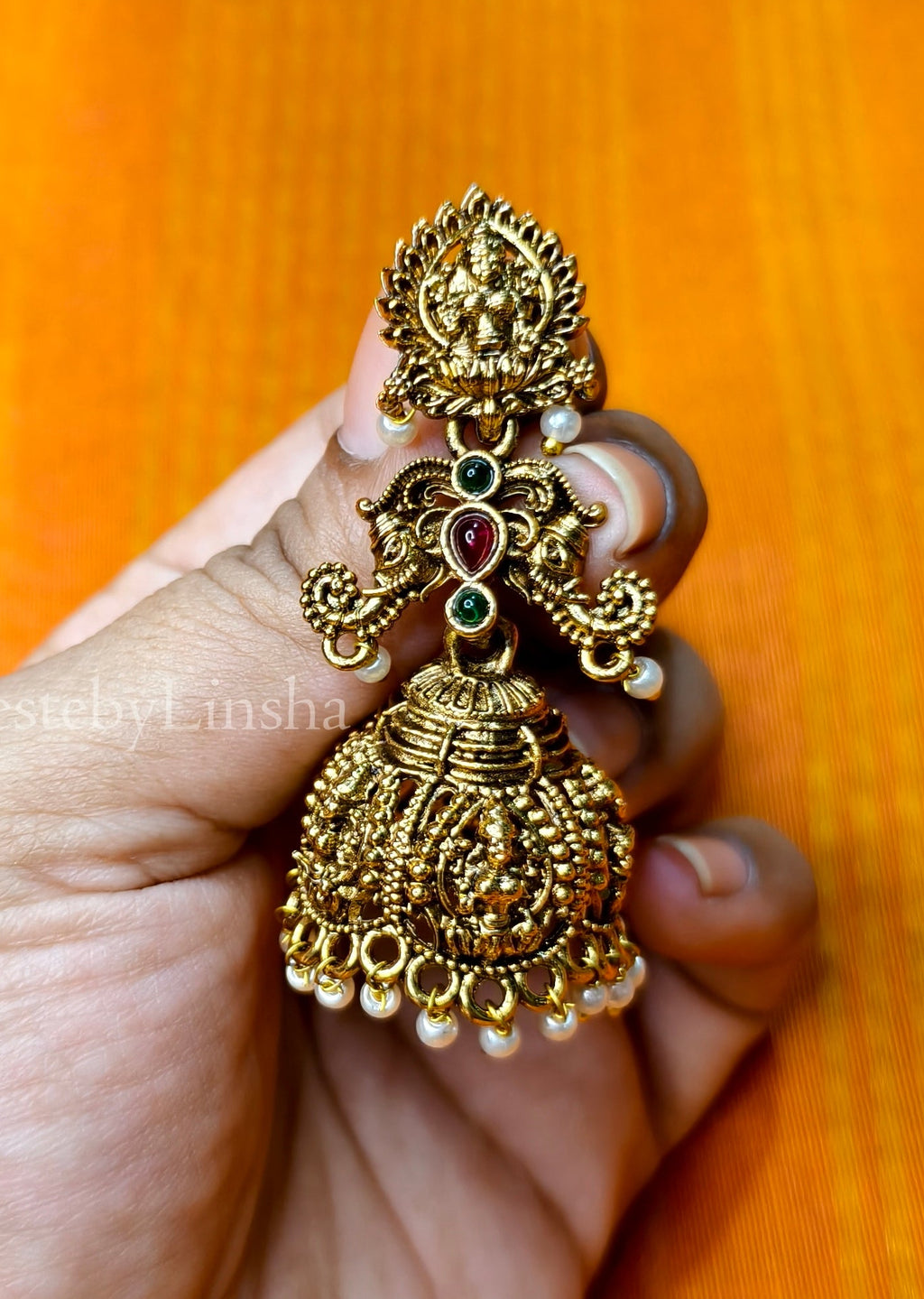 Gajalakshmi Jhumka - CBL0028