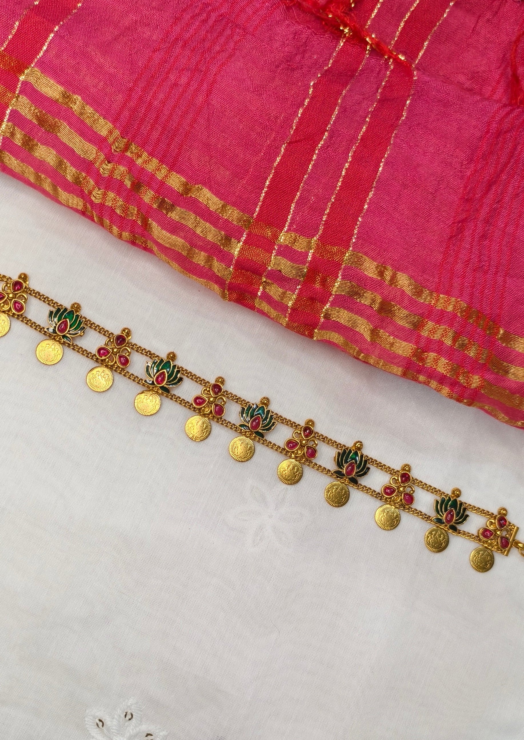 GreenLotus with coin Choker set - CBL0023