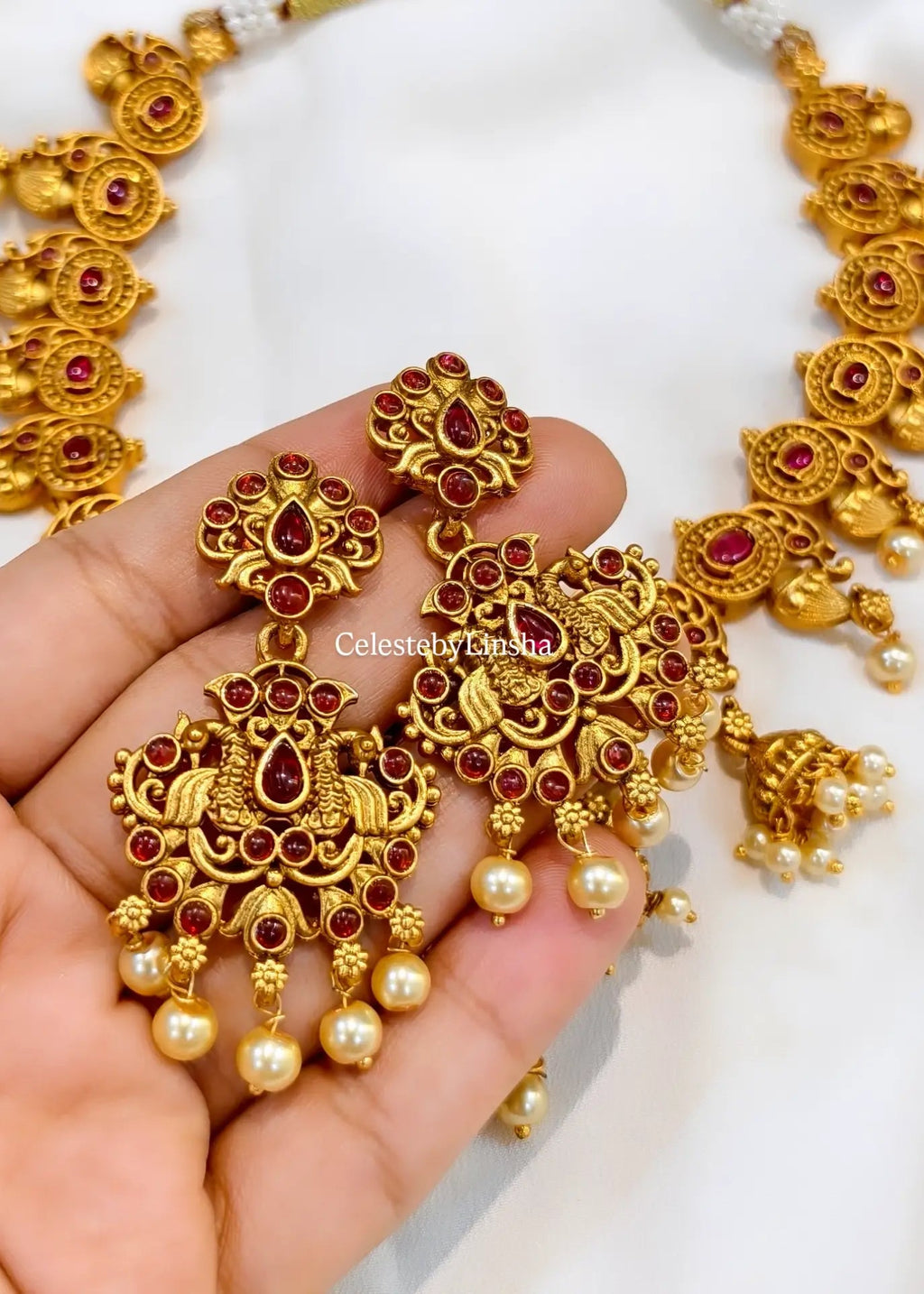 VAMIKA ANTIQUE NECKLACE SET- CBL0007
