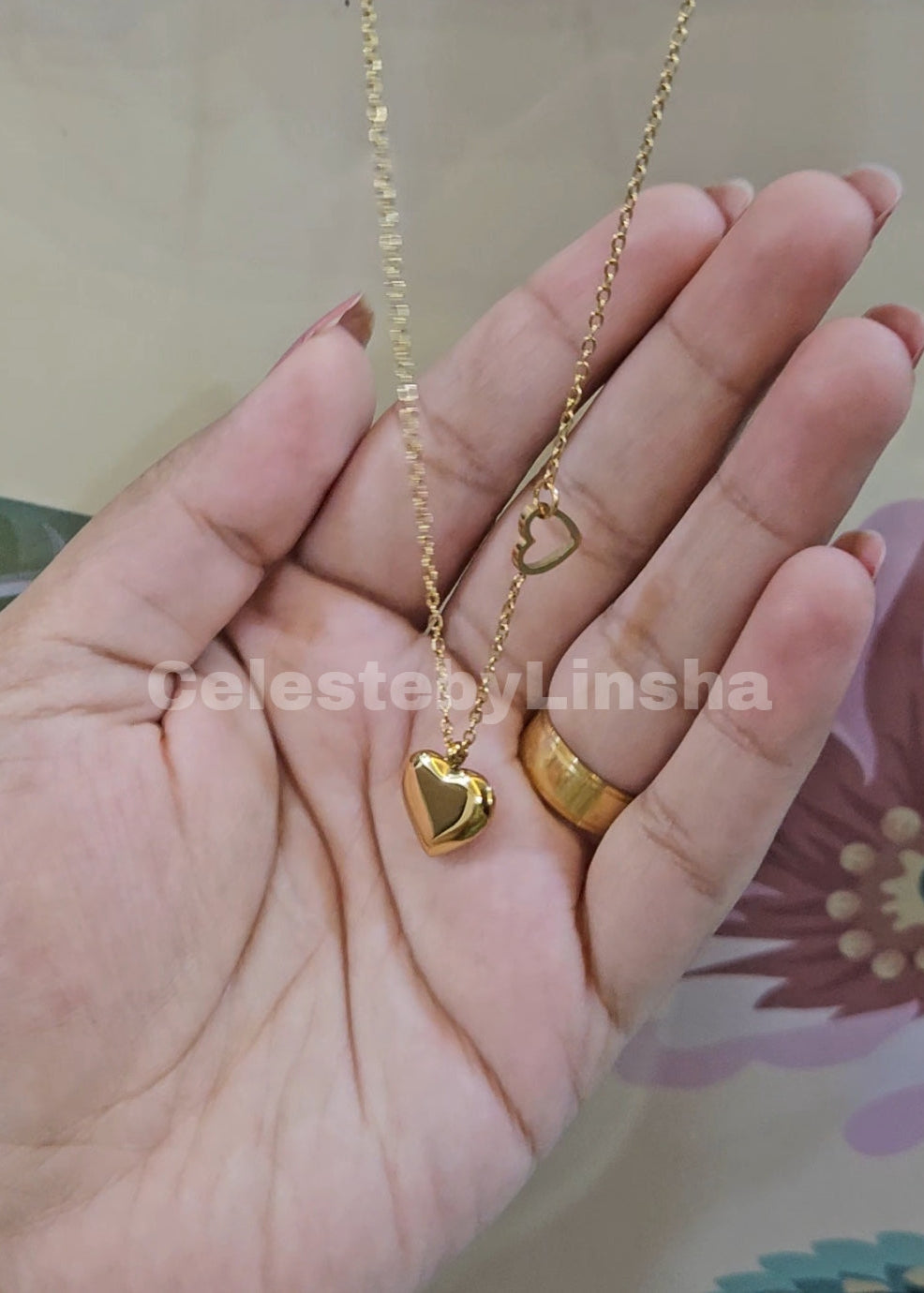 Cute Heart Pendant Necklace